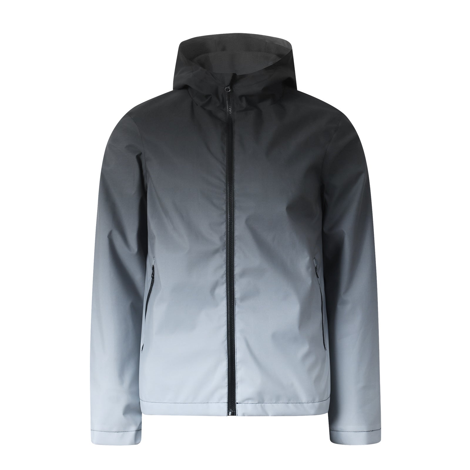 Men's Hooded Raincoat Men's Outdoor Mountaineering Shell Jacket Windproof Waterproof Men's Jacket Tide