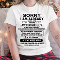 January - Awesome Guy - Perfect gift for your girlfriend or wife From Husband - NGHL01  (SKUT08-11-01)