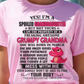 MARCH - YES, I'M A SPOILED GRANDDAUGHTER - GIFT FROM GRANDMA - NGHL03 (SKU09-96-03)