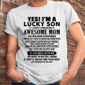 November - I am Lucky Son - Gift For Son From Mom - NGHL11 - (SKU-T1206LMS-11)