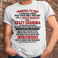 DECEMBER - I'M A SPOILED GRANDSON OF A CRAZY GRANDMA - From Grandma - NGHL12 (SKU-GMS1-NTT12)