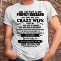 November - I Am Not A Perfect Husband But My Crazy Wife Love Me And That Is Enough - Gift For Husband From Wife - NGHL11 (SKU-QHUSBAND-11)
