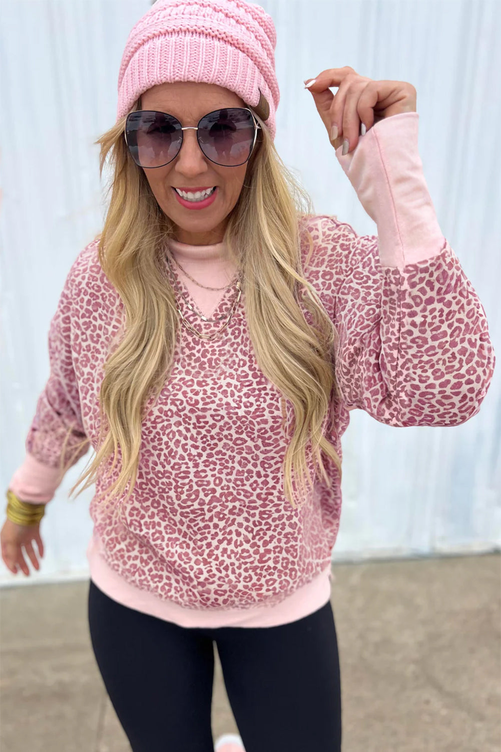 Briar Print Patchwork Sweatshirt