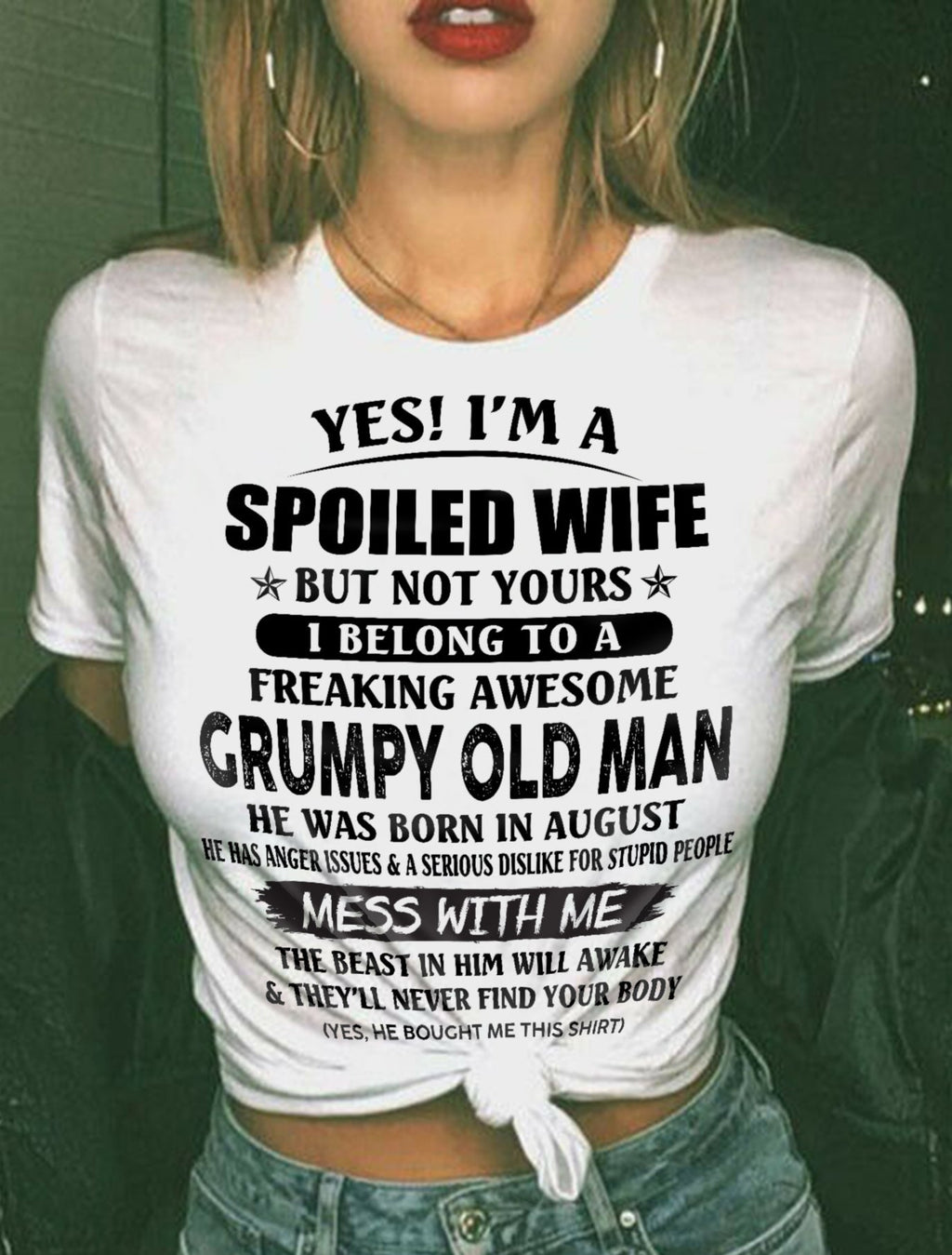 Grumpy Old Man August – Perfect gift for your wife – NGHL08 (SKU08-63-08)