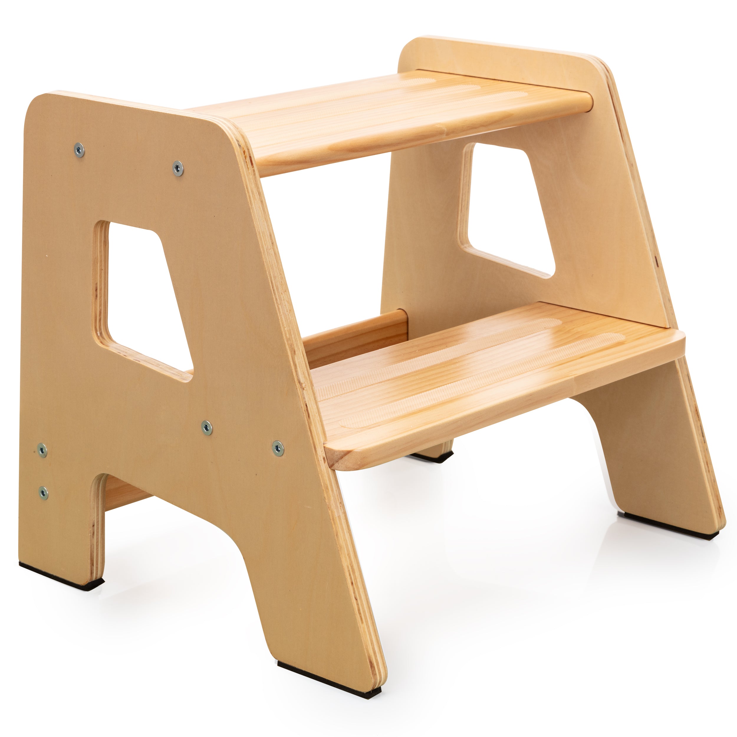 2-Step Wooden Stool for Kids