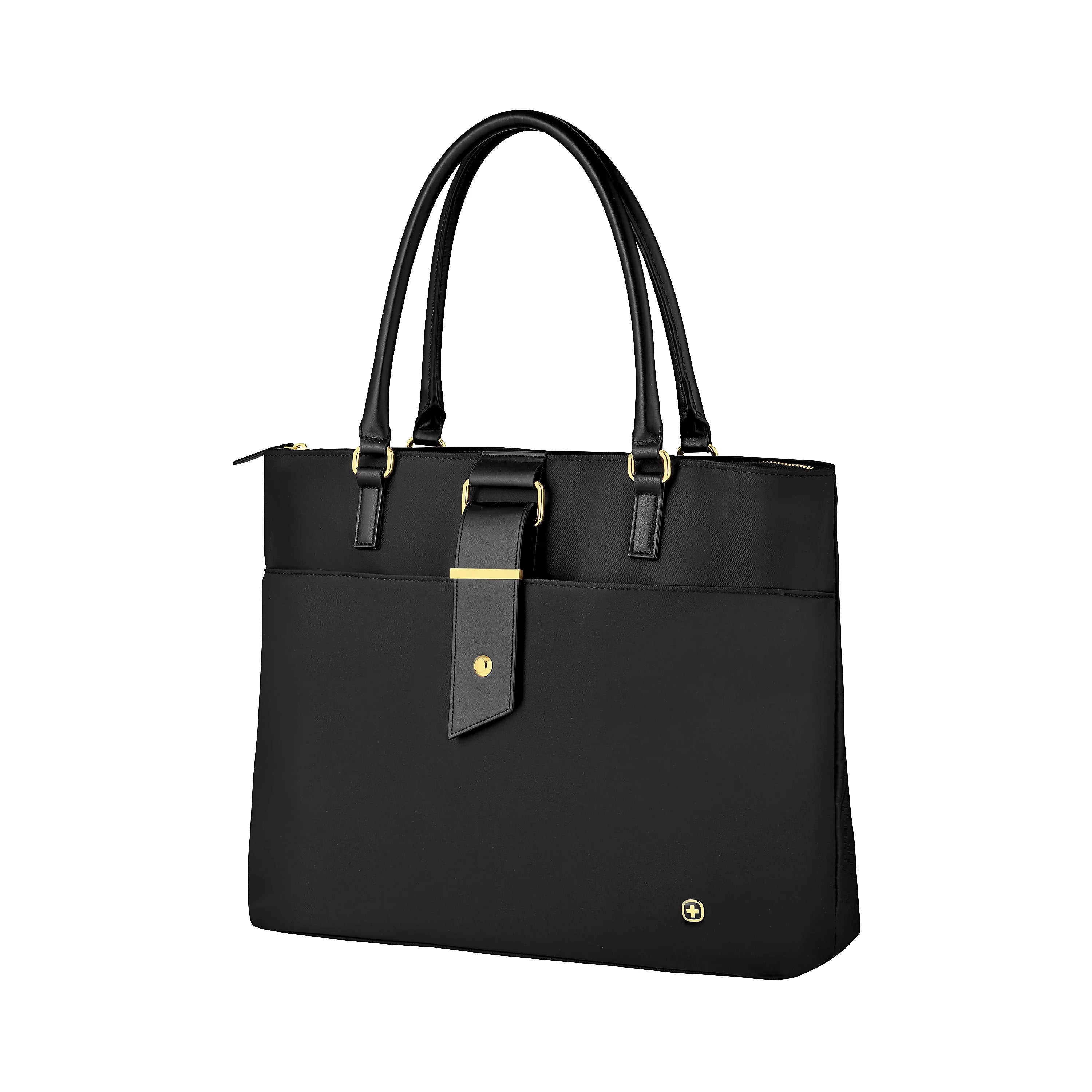 Wenger Ana Laptop Tote, Black Nylon (600772)