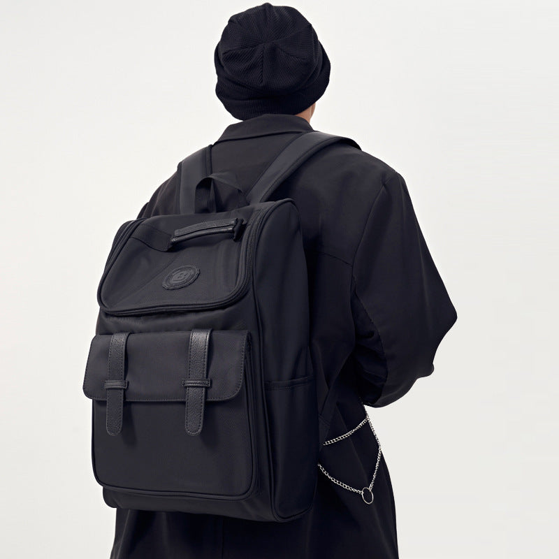 Mens Large-Capacity Travel Laptop Backpack