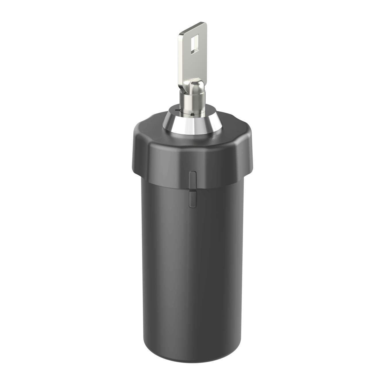 Ezy Dose Pill Box And Medicine, Vitamin Container, Safe For Money & Travel Items, Durable Canister, 2 Keys With Lock, Small