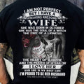 October - I Am Not Perfect But I Have A Freaking Awesome Wife - Gift For Husband From Wife - NGHL10 (SKU06-31-10)