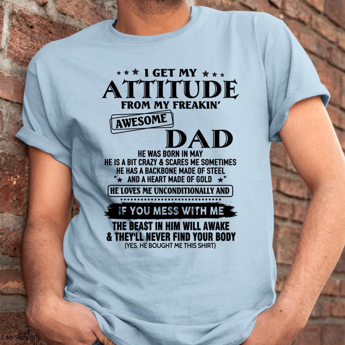 May - Gift For Son and Daughter From Dad - NGHL05 - (SKU-TDADC-05)