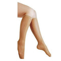 Loving Comfort Microfiber Knee High 1020 Closed Toe Women Beige Large, 1 Pr