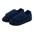 Silverts Blue Reusable Slippers Size 10 / 2X-Wide Slip-Resistant Sole