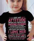 I GET MY ATTITUDE FROM MY GRANDMA DECEMBER EDITION – FROM GRANDMA TO GRANDDAUGHTER NGHL12 (SKU07-163-12)