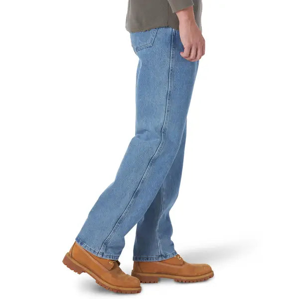 Rustler Mens Regular Fit Straight Leg Jeans, 30x32