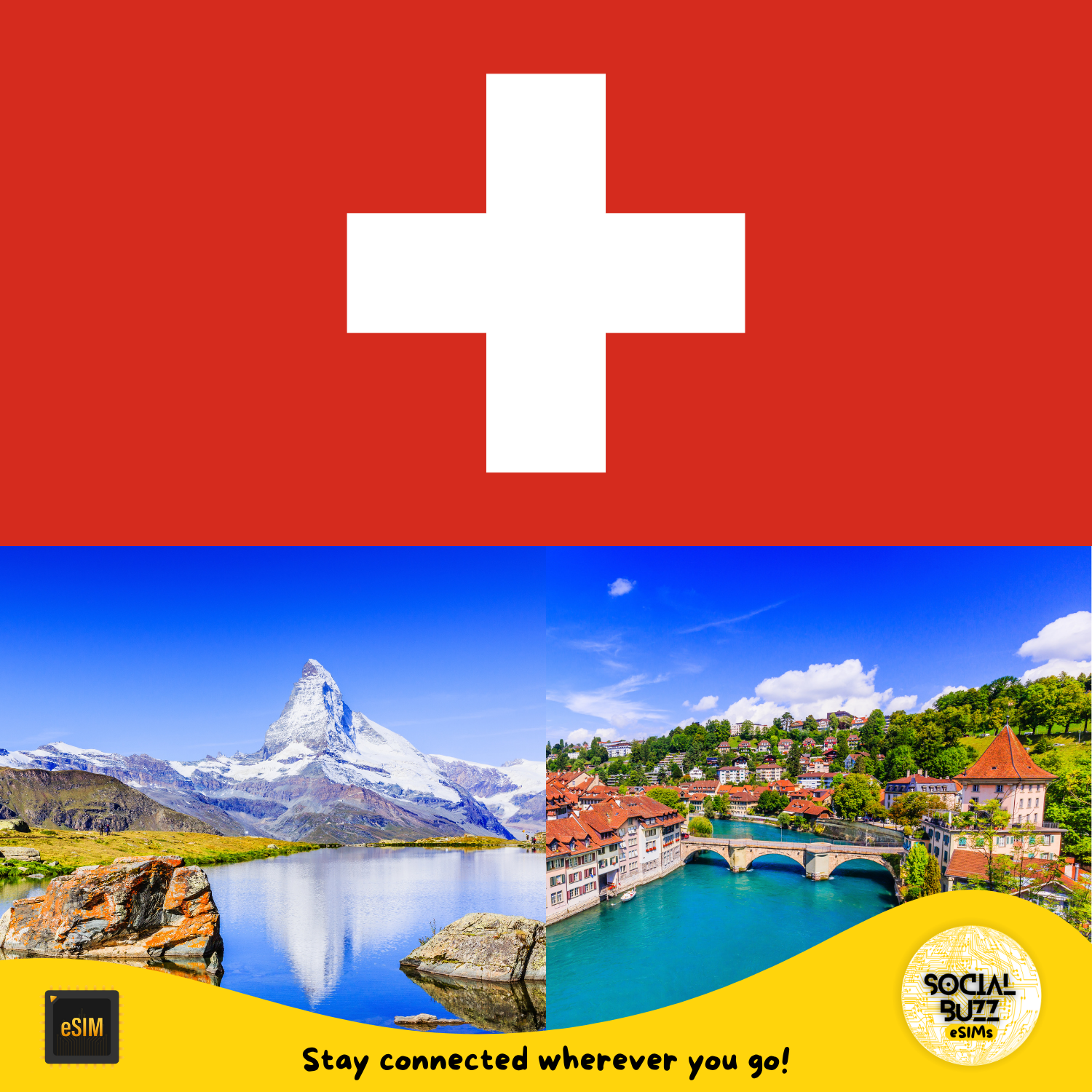 Switzerland eSIM Internet Data Plan