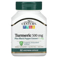 21st Century Turmeric Complex 500Mg Capsules 60Ct