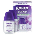 Rohto Dry-Aid Lubricant Eye Drops, Dual Pack - 0.34 fl oz x 2