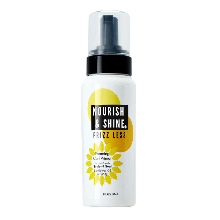 Nourish & Shine Frizz Less Foaming Curl Primer 8 Fl Oz