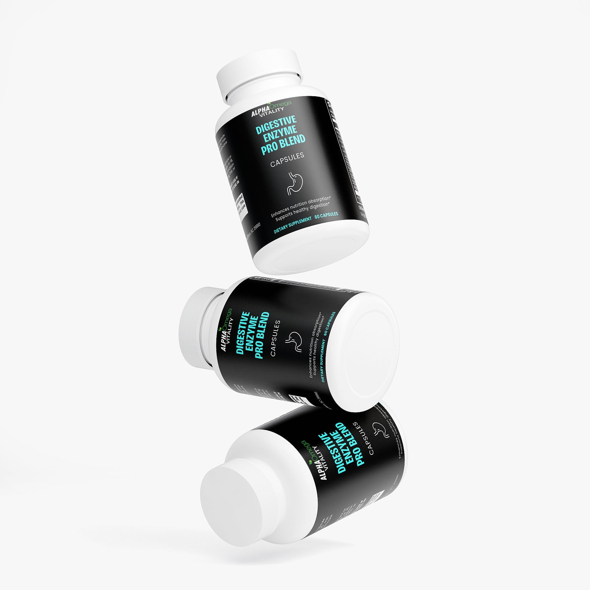 Digestive Enzyme Supplement Capsules