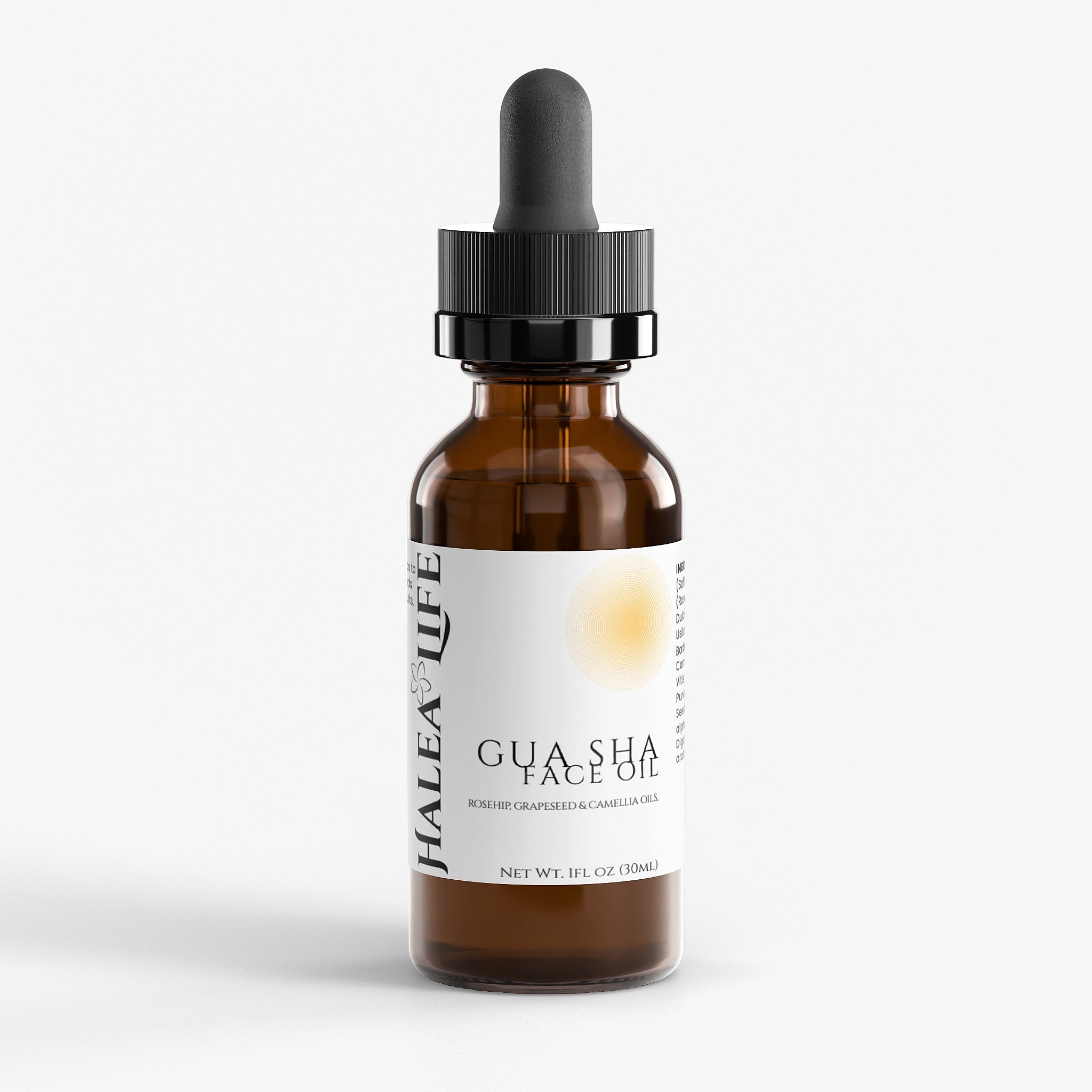 Gua Sha Face Oil - Rosehip, Camellia & Vitamin E