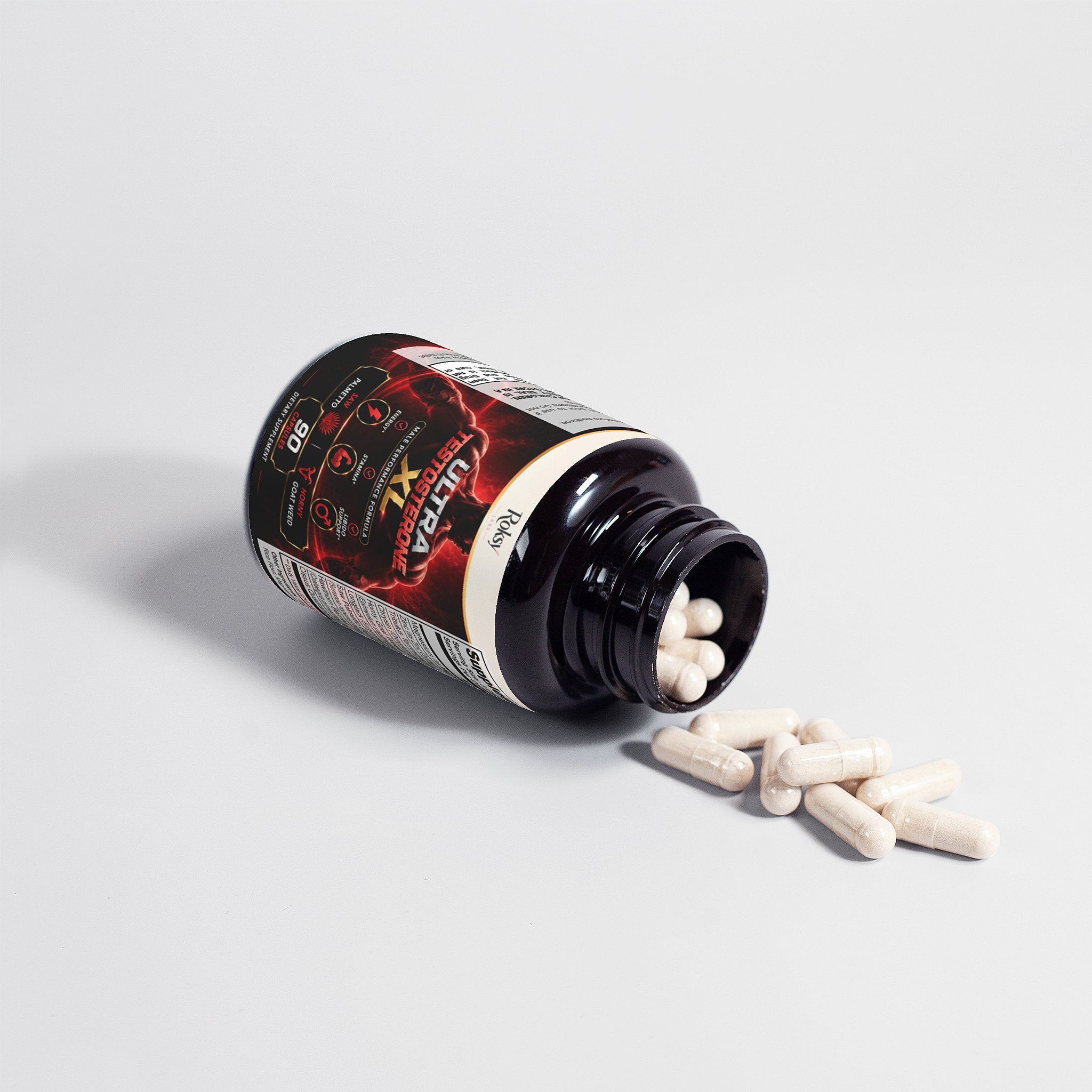 Testosterone Booster for Men | Ultra Testosterone XL | Natural Test Booster 90 Capsules