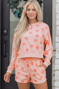 Aadhya Shoulder Pullover Drawstring Shorts