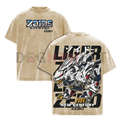 Liger Zero Zoids New Century Zero T-Shirt – Oversized Washed Vintage Anime Tee