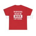 Witty 'I'm Buys*xual' Heavy Cotton Beer Shirt