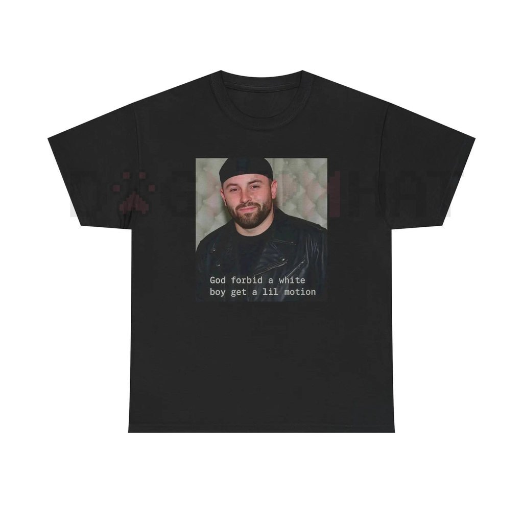 The "Baker 'White Boy' Tee" – Funny Self-Aware Slogan T-Shirt
