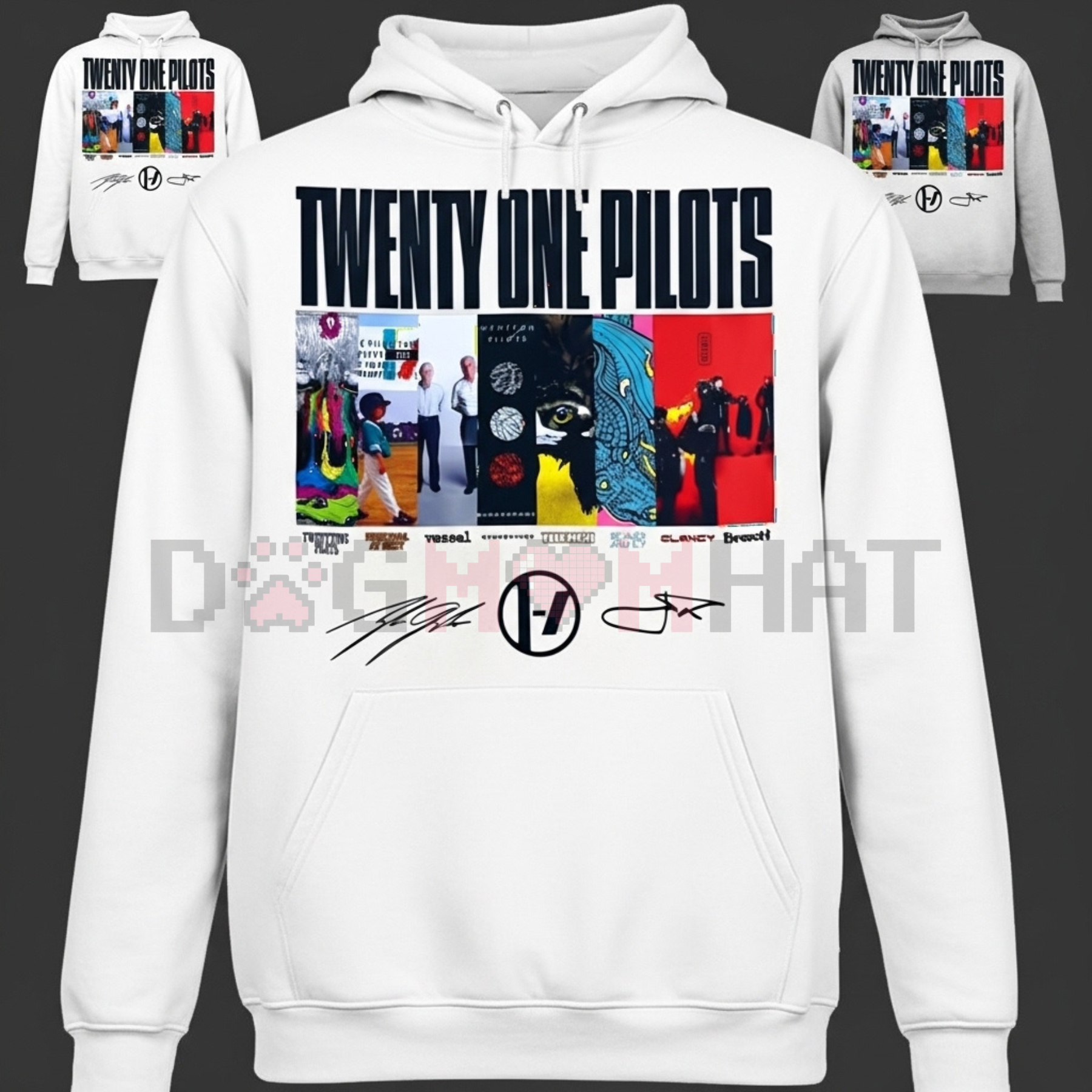 TOP "Breach Album" Hoodie – Twenty One Pilots Fan Gift, Unisex A07 Merch