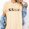 Dachshund Shirt – Halloween Ghost Spooky Wiener Dog Tee, Dog Mama Halloween Gift