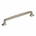Amerock BP53722PN 6-5/16 (160 mm) Ctc Westerly Cab Pull Bright Nickel Finish
