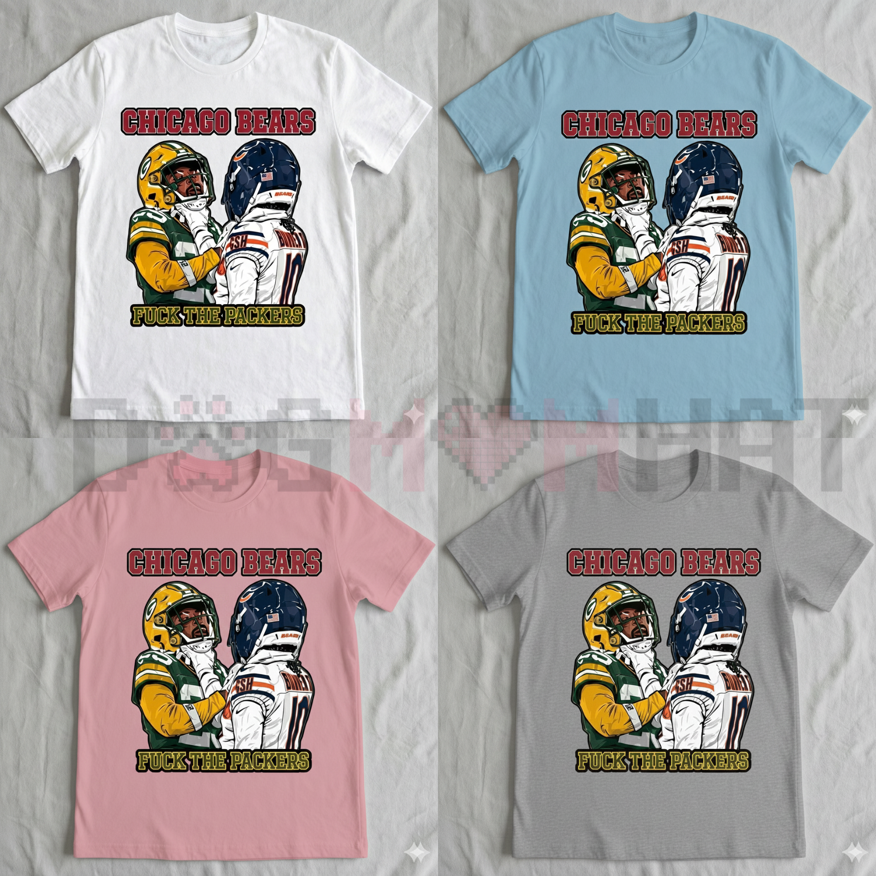 Chicago Bears Rivalry Clash Tee