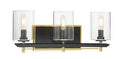 Minka Metropolitan Lighting - N7851-707 - Sable Point - Three Light Bath Vanity