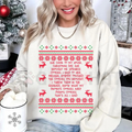 "She Brought Me Sprinkle Cookies" Ugly Christmas Shirt