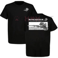 Winchester Repeating Arms T-Shirt – Skeleton Cowboy Graphic Tee, Vintage Western Americana Shirt