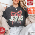 "Jesus Is The Reason For The Season" Comfort Colors® Tee – Modern Christian Christmas Shirt