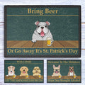 Personalized Dog Welcome Doormat T118