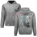 Chicano & Aztec Art Oversized Graphic Hoodie