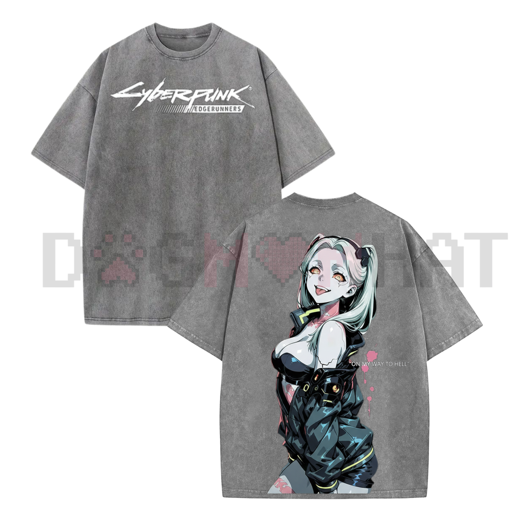 Edgerunners Rebecca Printed T-Shirt