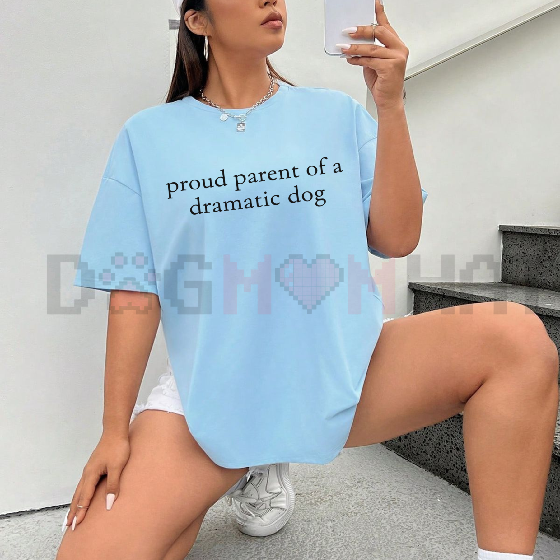 "Proud Parent of a Dramatic Dog" T-Shirt