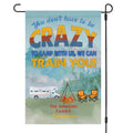 Personalized Camping Garden Flag