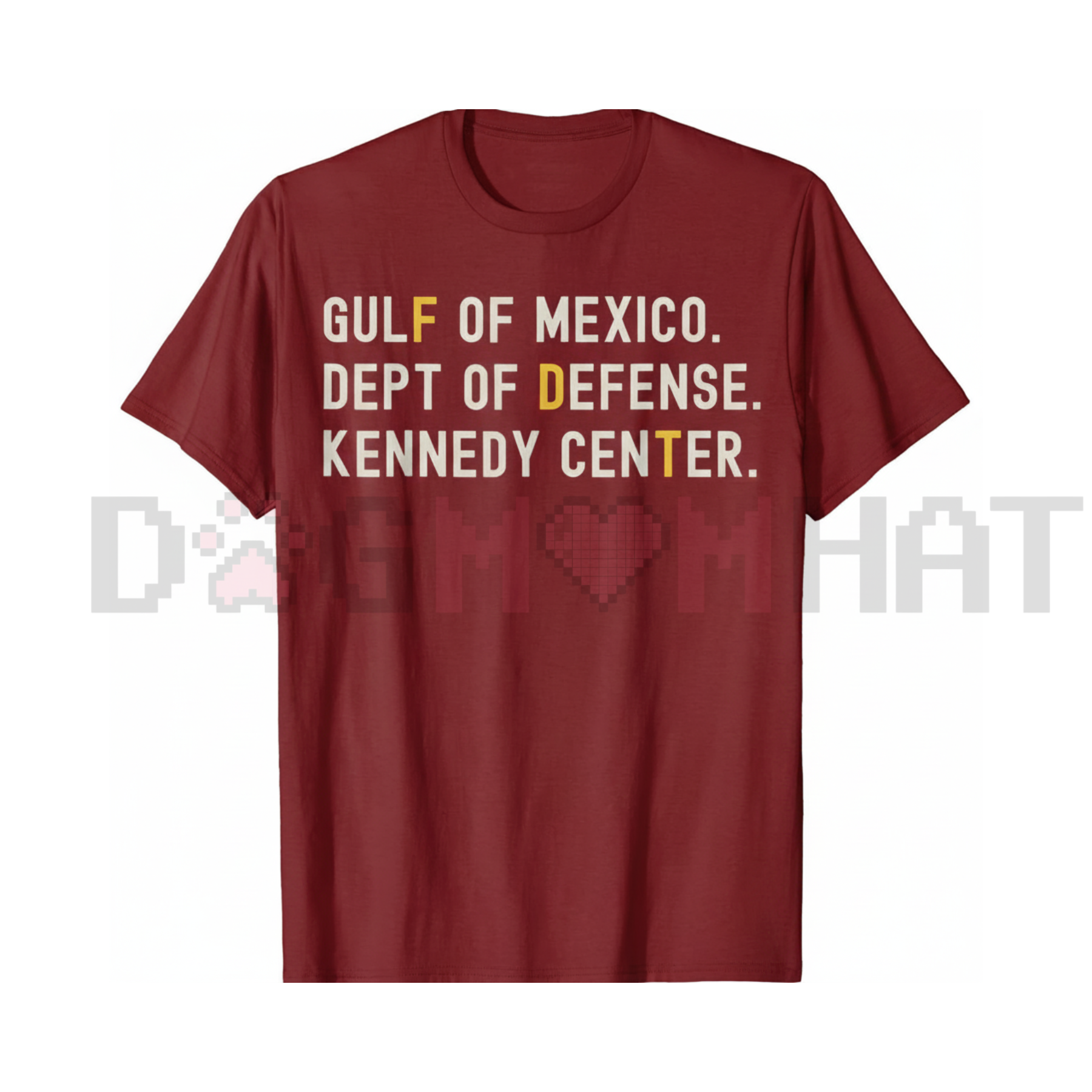 Gulf of Mexico Dept of Defense Kennedy Center T-Shirt
