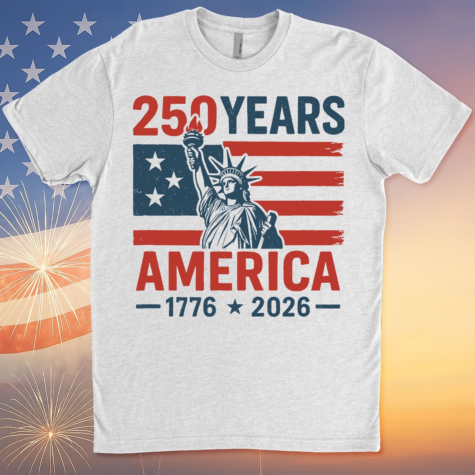 250 Years USA 1776-2026 Shirt | Happy 250th Birthday USA Shirt | America 250th Anniversary Tee | Independence Day T-Shirt 682492