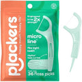 Plackers Gentle Line Floss Picks Fresh Mint Flavor 75Ct