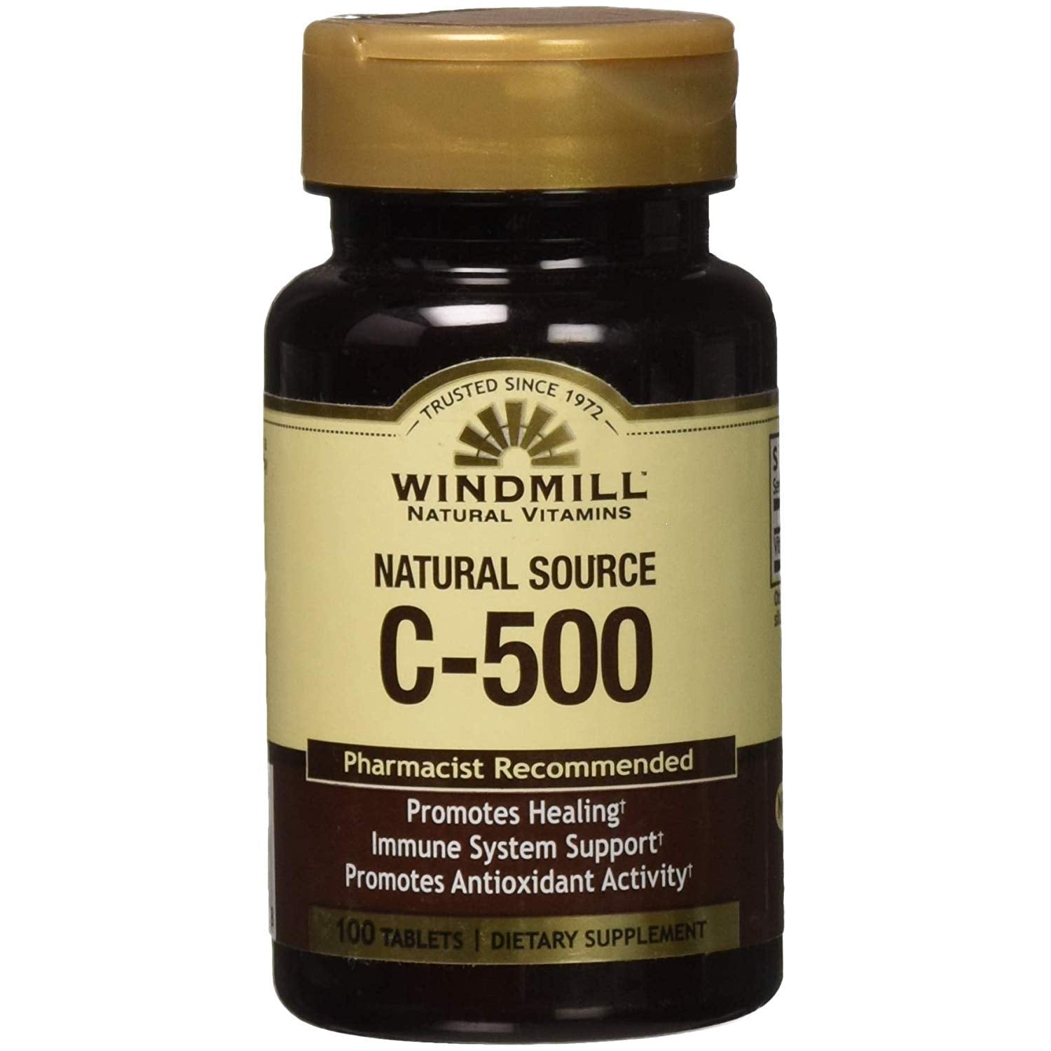 Windmill Natural Source Vitamin C-500 Tablets