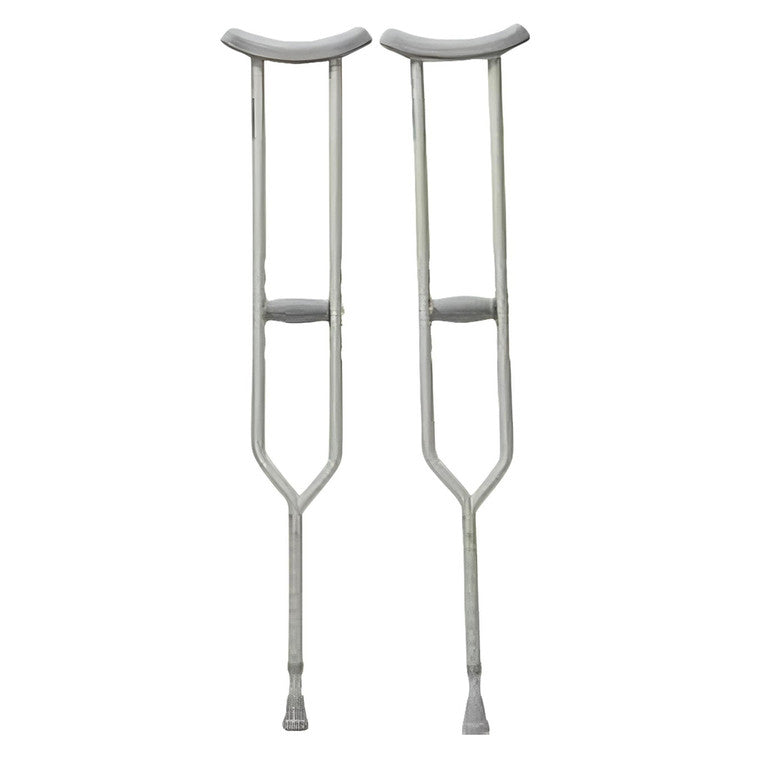 Cardinal Health Push Button Adjustable  Crutches Standard
