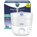 Vicks Easycare Top Fill Ultrasonic Humidifier White