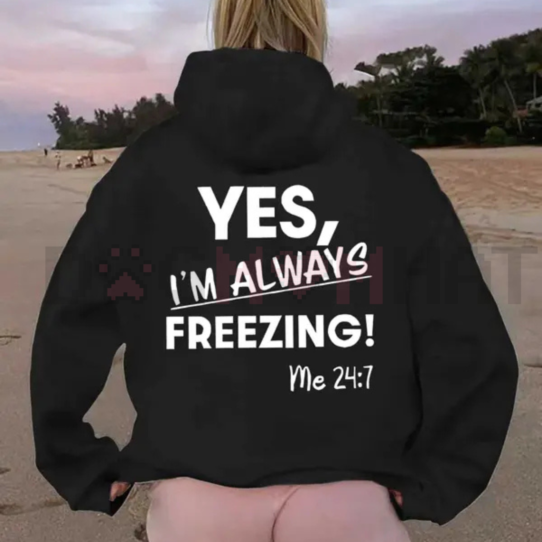 Women’s Letter Print Hoodie