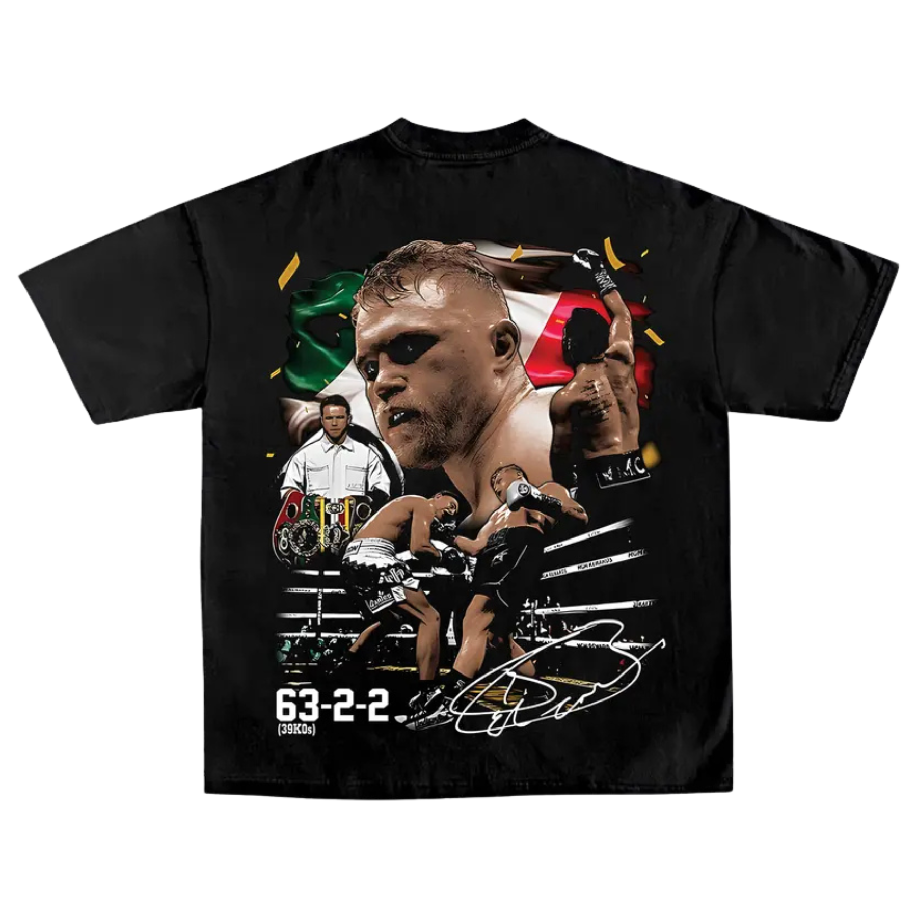 CANELO T-Shirt – Retro Fight Night Graphic Tee
